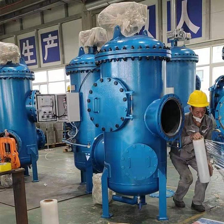 多柱式全自動反沖洗過濾器廠家 反沖洗過濾器 150口徑