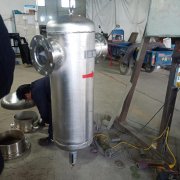 旋風(fēng)式氣水分離器15kw20hp空壓機(jī)出氣口油水分離器