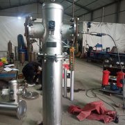 DN80DN100法蘭旋風式汽水分離器 氣體中水分干燥過濾器